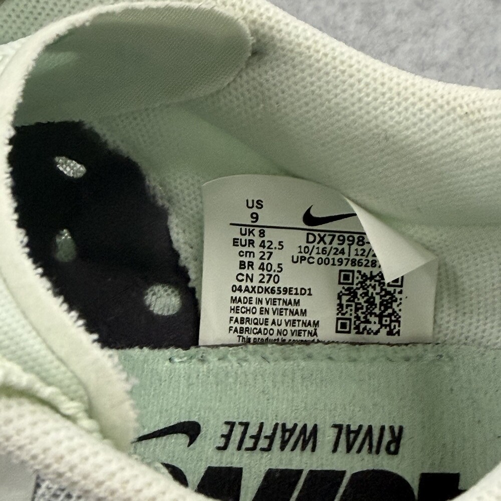 NIKE ZOOM RIVAL XC CROSS COUNTRY TRACK MINT GREEN SILVER DX7998-300 Size US 9 - Picture 14 of 15